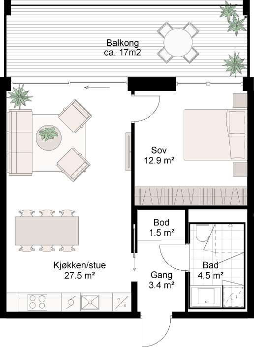 Plantegning 1